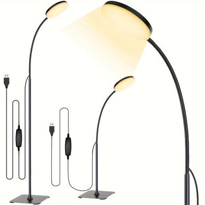 Flexible LED Stehlampe – Perfekt zum Lesen und Entspannen