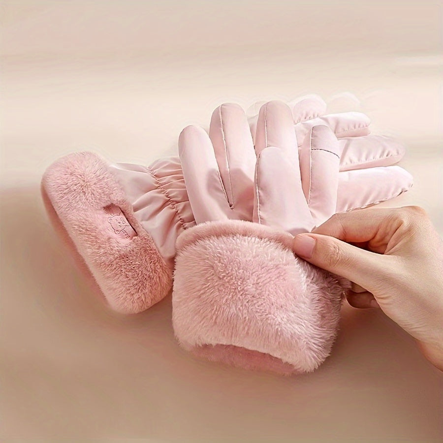 Premium Winter-Touchscreen-Handschuhe – Wärmeisolierte, Winddichte und Wasserabweisende