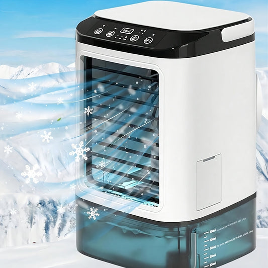 Tragbare Mini-Wassergekühlte Klimaanlage – USB-betrieben mit großem Tank
