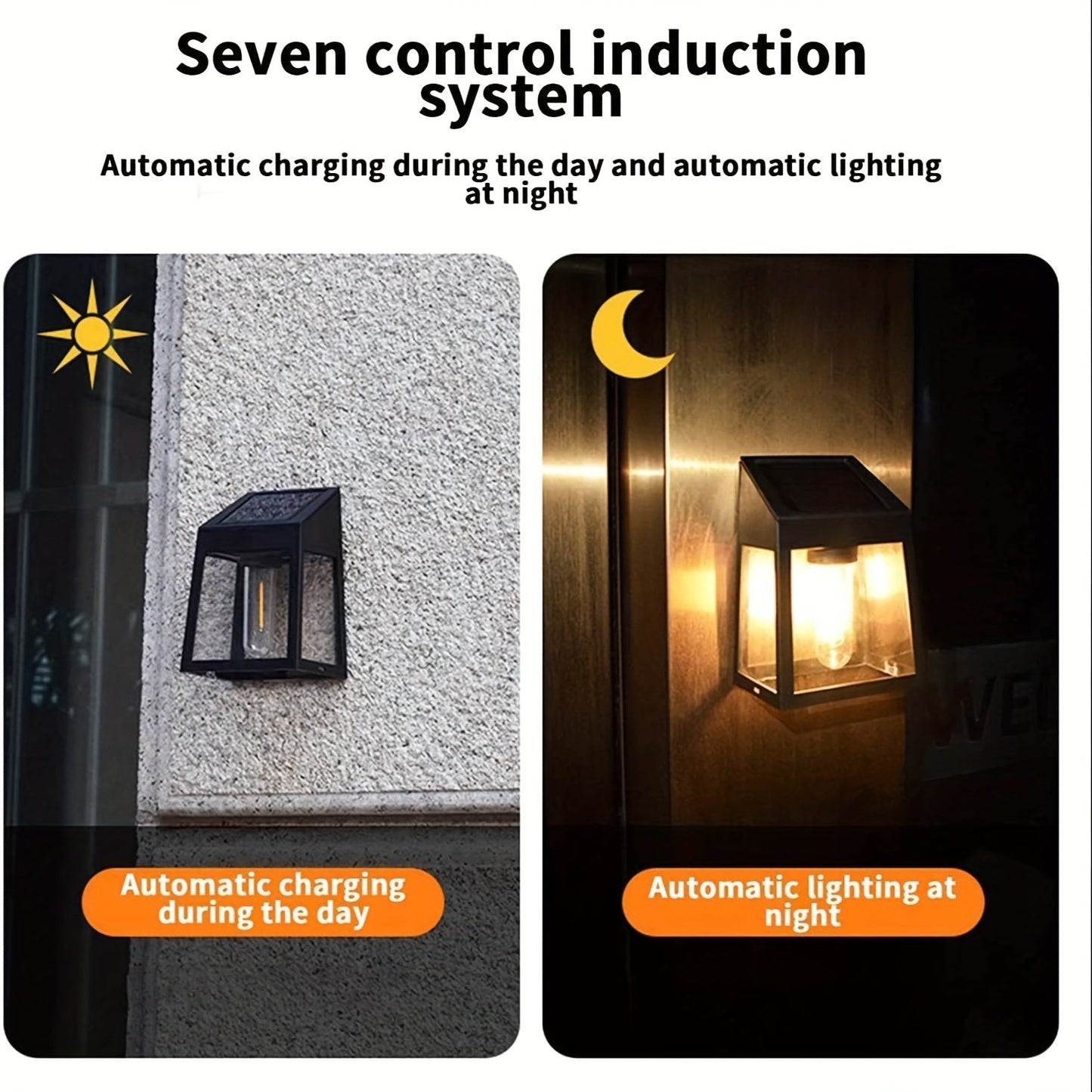 PureGlow Sensor Wandlampe – Für intelligente Außenbeleuchtung.