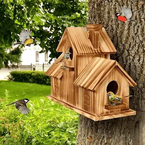 Rustikales Vogelhaus – Für Ein Charmantes Gartenerlebnis