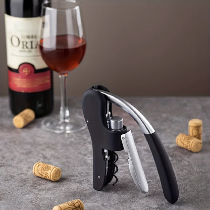 Ergonomischer Korkenzieher – Schnell und Sicher Weinflaschen Öffnen für Zuhause und Gastronomie