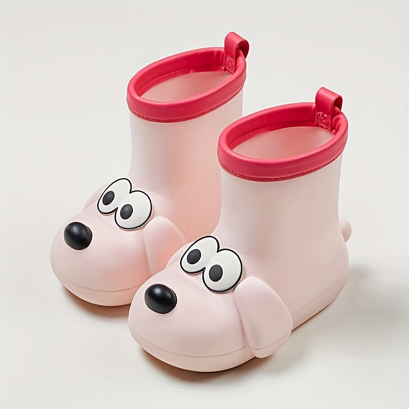 Woef Woef Regenstiefel für Kinder – Niedlicher Wasserdichter Schutz