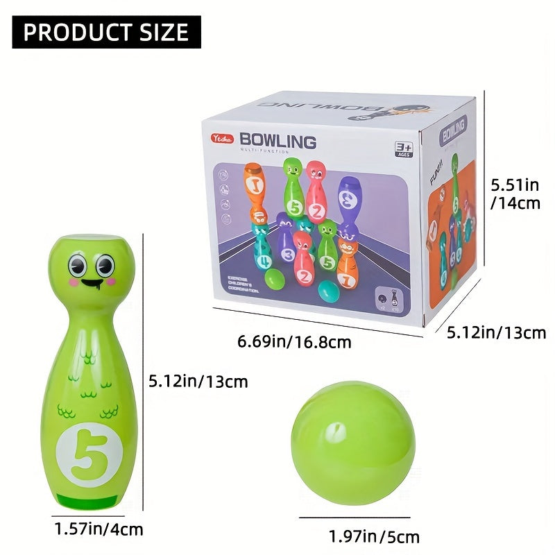 Fröhliches Kinder-Bowling-Set – Für Spaß und Entwicklung