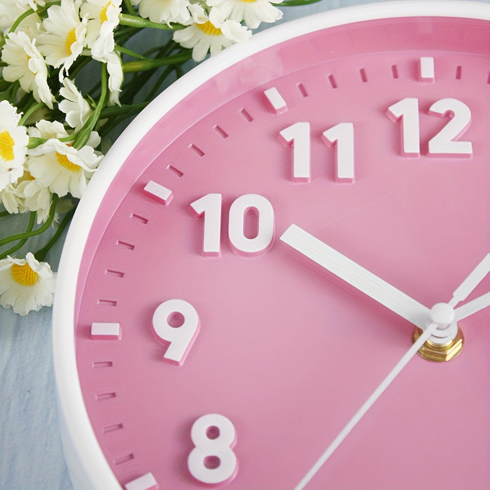 PinkTime Rosa Wanduhr – Modern und dekorativ für jedes Zimmer