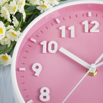 PinkTime Rosa Wanduhr – Modern und dekorativ für jedes Zimmer