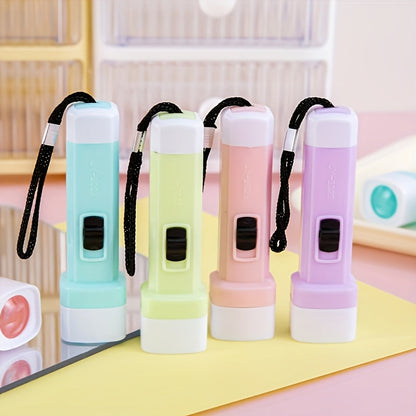 Mini-Macaron-Torch-Set – 12 Helle Farben im Tragbaren Design