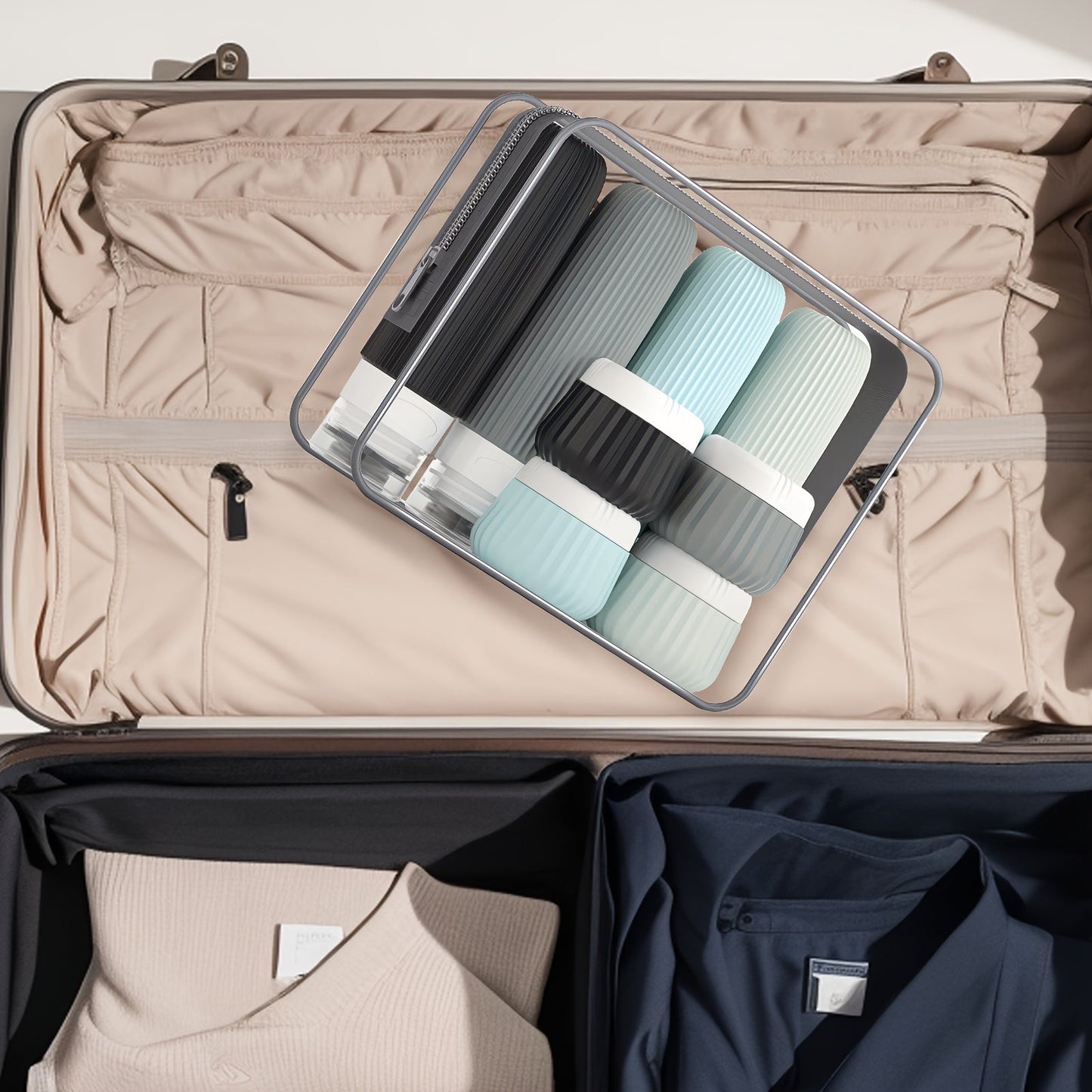 Praktisches Reisefläschchen-Set – Sicher und Praktisch auf Reisen
