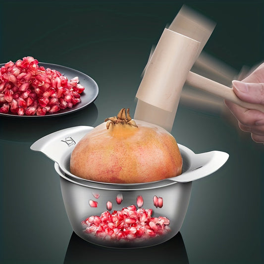 Granatapfel-Schälmaschine Set – Schnell und Einfach Granatäpfel Ernten und Schälen