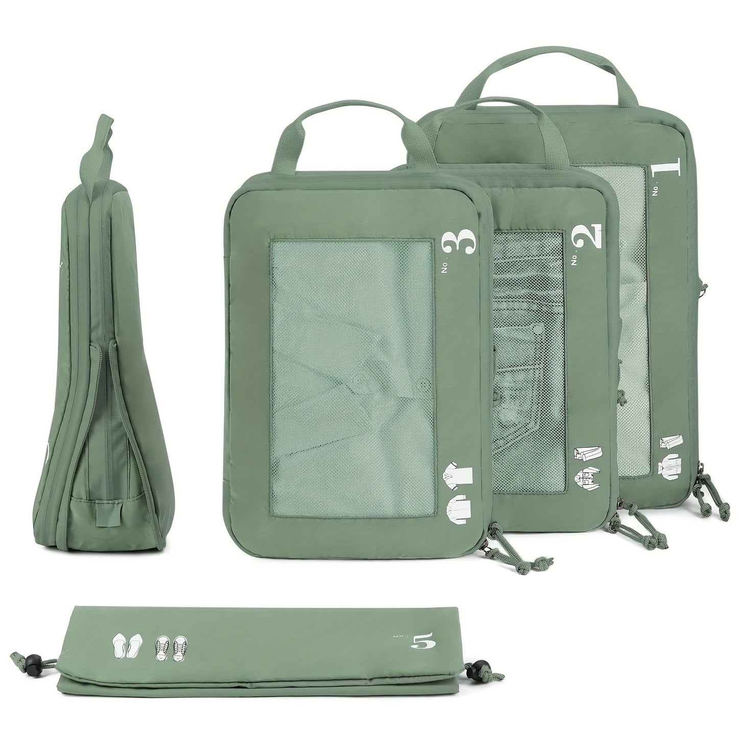 TravelSmart Kompressions-Reiseorganizer-Set – Effiziente Gepäcklösung