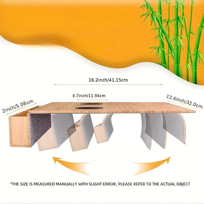 Natürlicher Armlehnen Tablett – Kompakt und Funktional