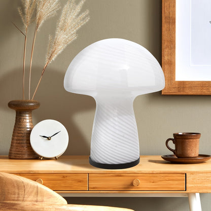 Verspielte Pilz-Lampe – Raffinierte Atmosphäre mit einem Retro-Twist