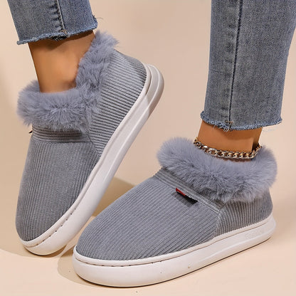 Liza Fluffy Hausschuh – Wärme und Komfort für Damen