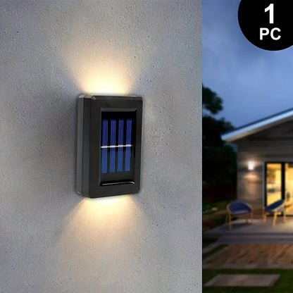 Orlite Schwarze LED-Wandbeleuchtung – Nachhaltiges und Stimmungsvolles Außenlicht