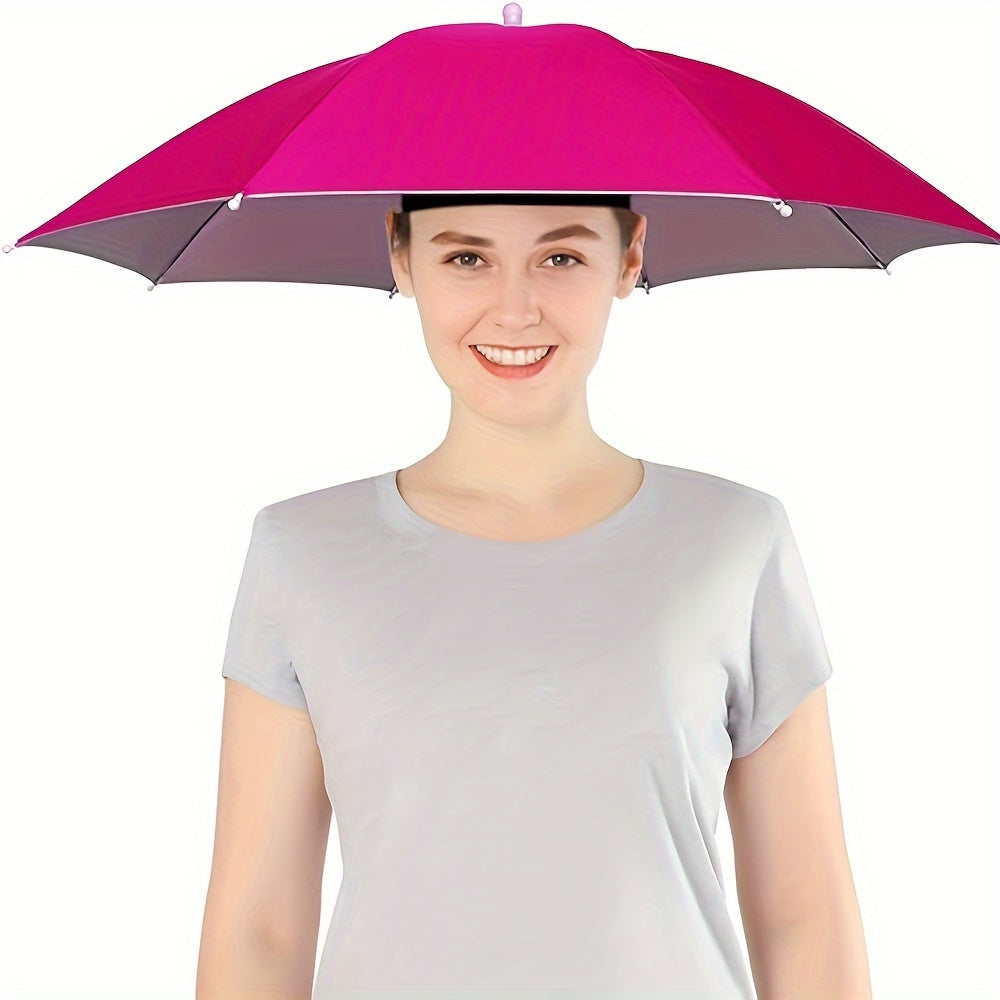 SunShade Regenhut – Leichtgewichtig, UV-schutzend und Freihändig
