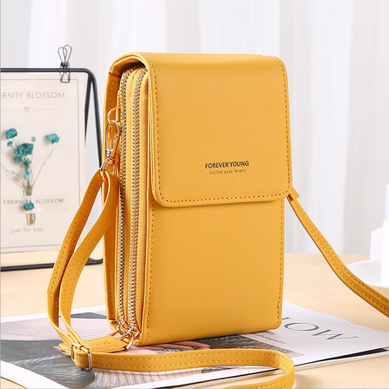 Touchscreen-Handtasche mit Geldbörse-Funktion – Kompakte Crossbody für den täglichen Gebrauch