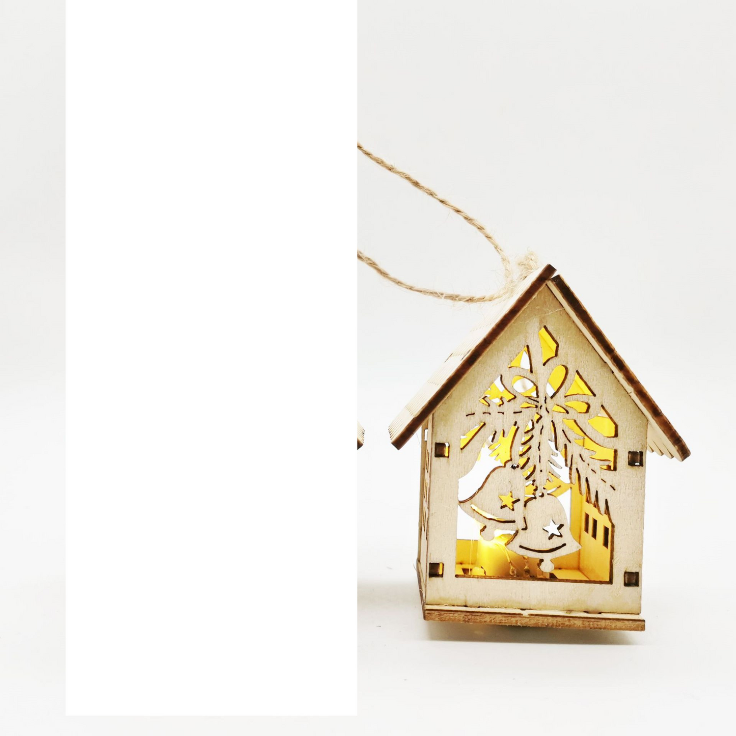 Holz-Weihnachtsdekorations-Set – Magisch und Stimmungsvoll