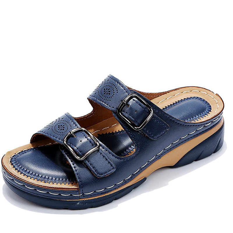 Bequeme Sommerschuhe – Verstellbar und Rutschfest