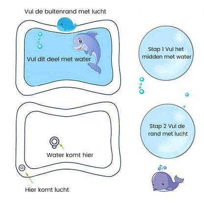 BabyFloat - Aufblasbare Wassermatte für Babys