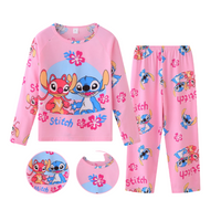 Rosa mit lilo & stitch