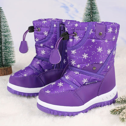 Fröhliche Winterstiefel für Kinder – Wärme und Spaß im Schnee