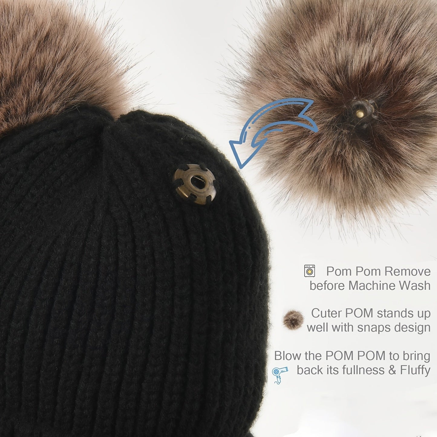 Winter Kuschel Beanie – Für Wärme und Stil