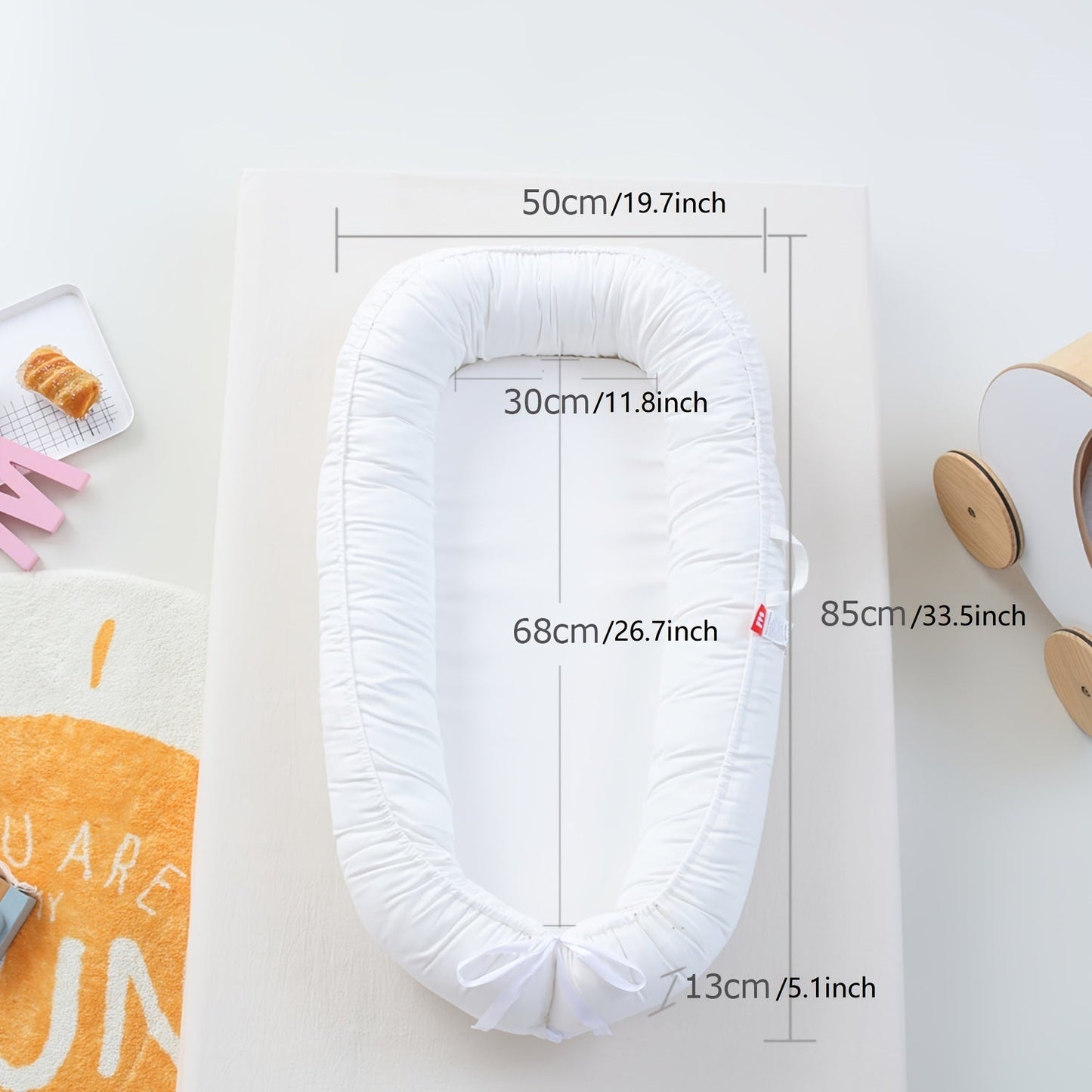 Weiche Traum Baby Lounger – Komfort und Schutz für dein Kleines