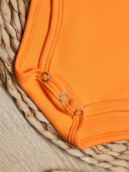 3er-Pack Baby Bodysuits – Weiche Baumwolle mit Verspielten Lebensmittel-Drucken