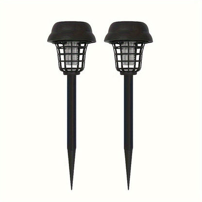 Solarbetriebene Insektenvernichterlampe – Mücken- & Fliegenfalle Duo