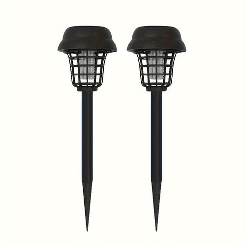 Solarbetriebene Insektenvernichterlampe – Mücken- & Fliegenfalle Duo