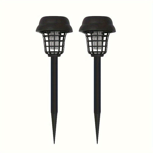 Solarbetriebene Insektenvernichterlampe – Mücken- & Fliegenfalle Duo