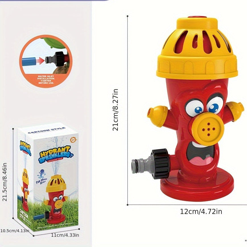 Verspielter Wassersprenger Feuerwehrhydrant – Spaß und Erfrischung für Kinder