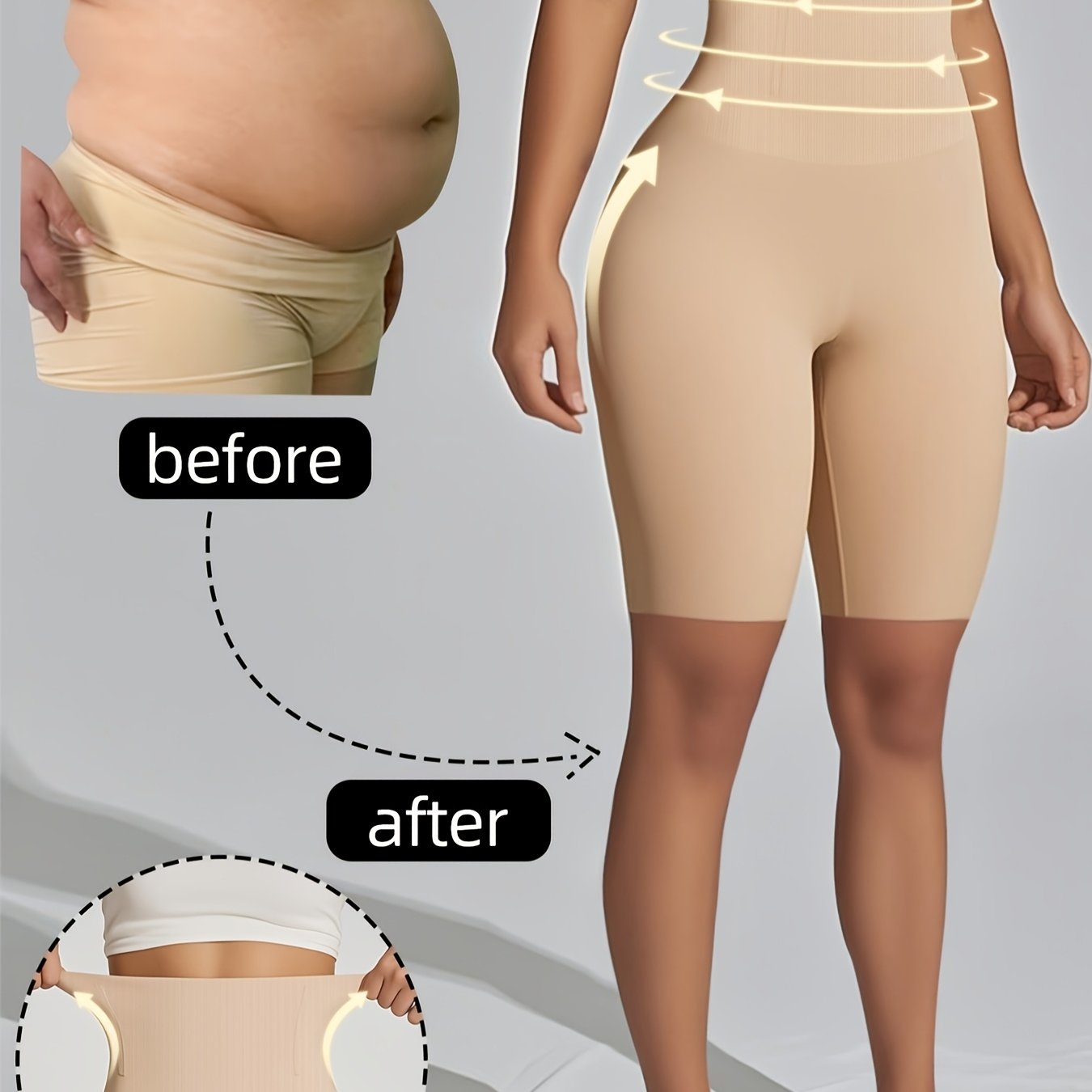 Damen Hohe Taille Yogahose – Bequem, Figurformend und Atmungsaktiv