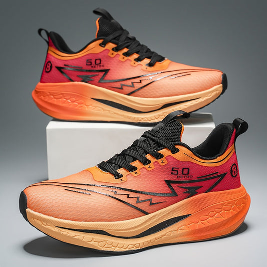Leichte atmungsaktive Laufschuhe für Herren – Stilvolle Outdoor-Sneaker