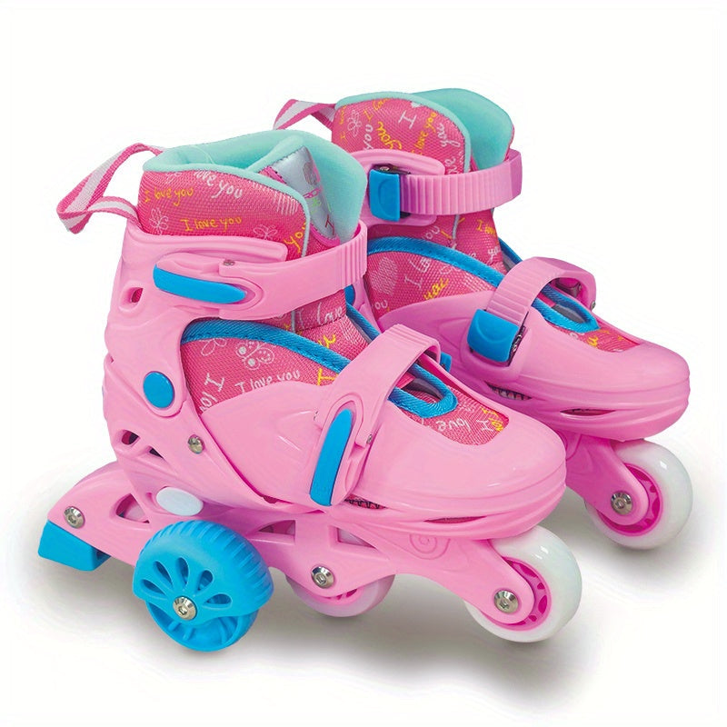 LichtBlits Verstellbare Rollerschuhe - Für Kinder mit Stil und Geschwindigkeit