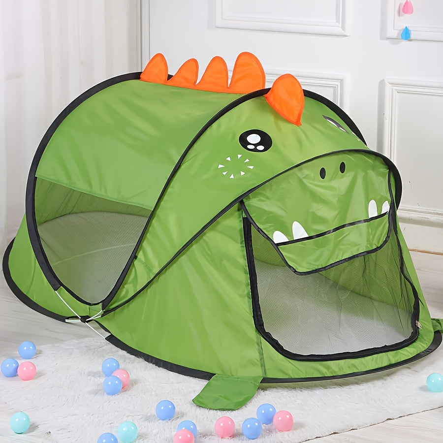 Kinder-Dinosaurier, Hai & Bären Pop-Up Spielzelt-Set mit UPF 50 – Atmungsaktiv & Tragbar für Babys & Kleinkinder