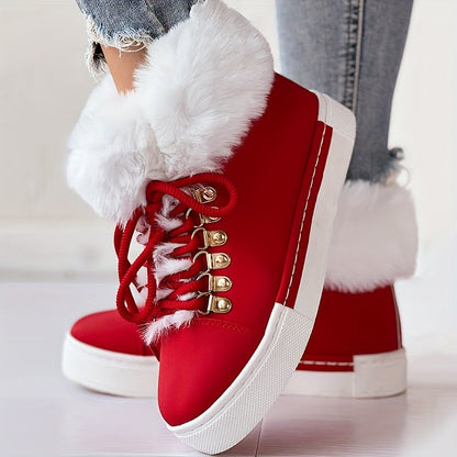Ember Fluffy Boots – Für winterliche Wärme und Komfort