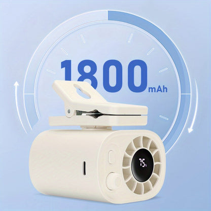 BreezeClip Mini Ventilator – Leistungsstarke Kühlung, Überall und Immer