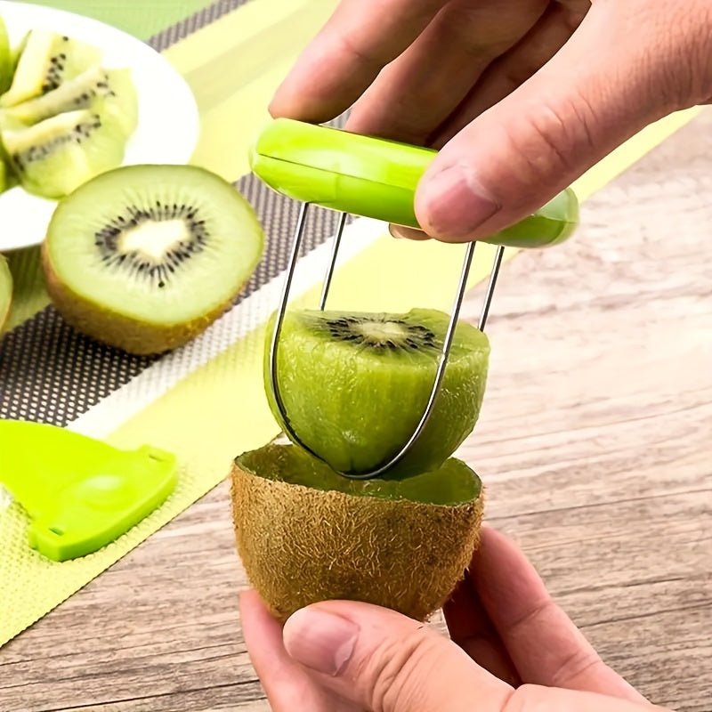 Slimme Kiwi-Schneider – Für Einfaches und Schnelles Obstschneiden