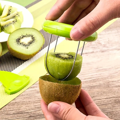 Slimme Kiwi-Schneider – Für Einfaches und Schnelles Obstschneiden