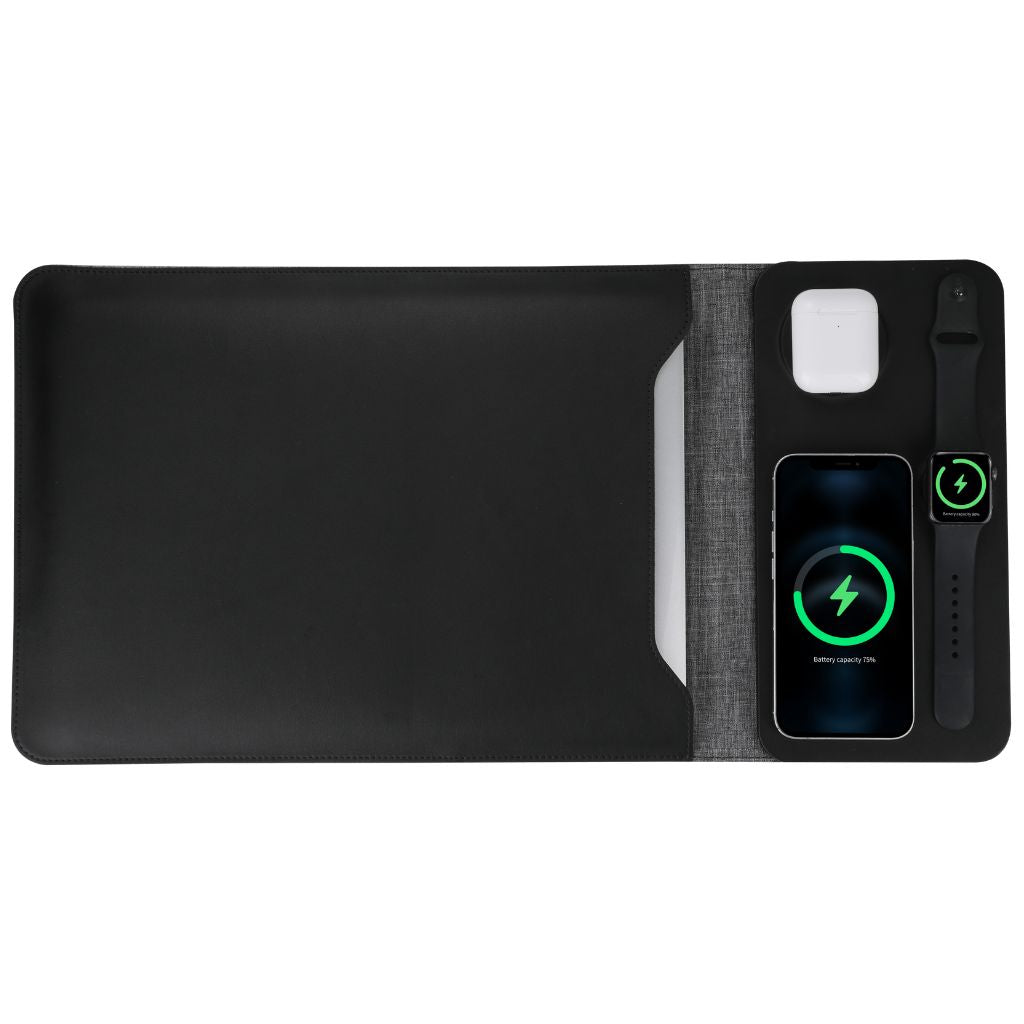PowerDesk Sleeve – Schlanke Laptop-Hüllen mit Drahtloser Ladefunktion