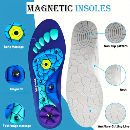 ComfortPlus Magnetische Akupunktur Einlegesohlen mit Fußgewölbeunterstützung