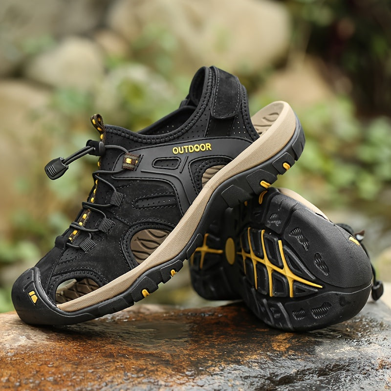 TrailFlex Herrensandalen – Atmungsaktiv und Nachhaltig für Aktive Sommertage