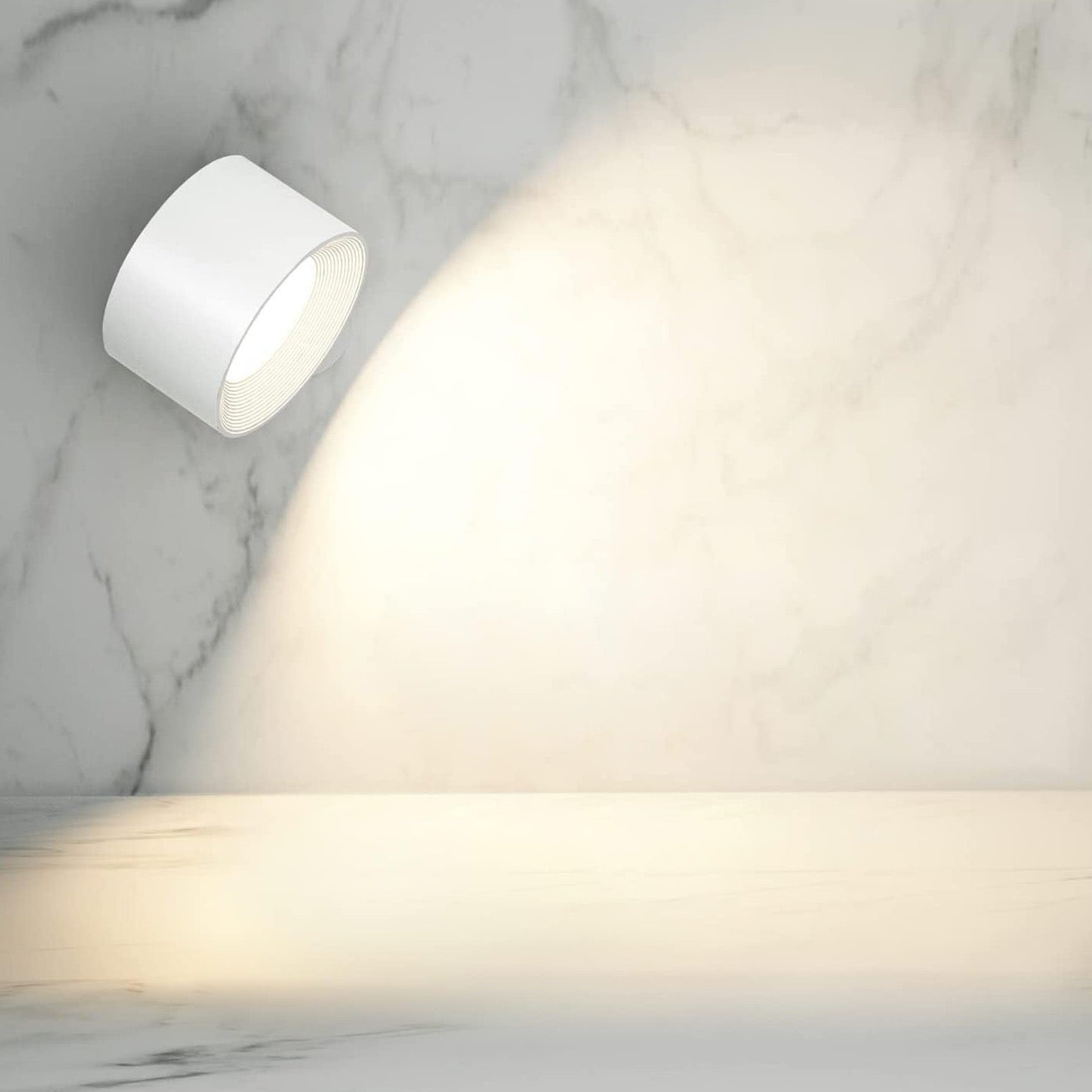 Moderne LED-Wandleuchte