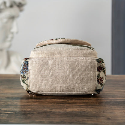 EthnoCharm Stickerei Rucksack – Künstlerisch und Praktisch