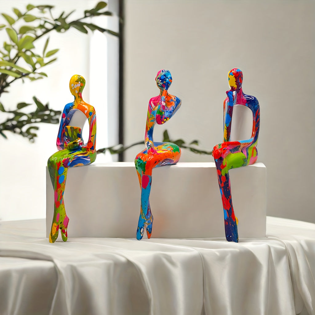 FarbExplosion Kunstfiguren Set – Für eine mutige und kreative Innenausstattung