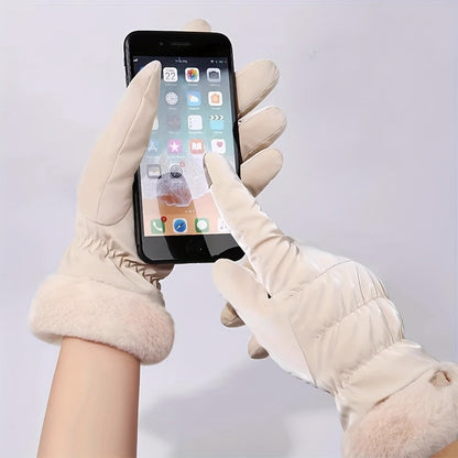 Premium Winter-Touchscreen-Handschuhe – Wärmeisolierte, Winddichte und Wasserabweisende
