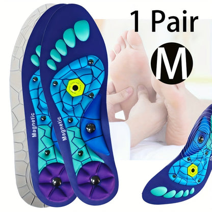 ComfortPlus Magnetische Akupunktur Einlegesohlen mit Fußgewölbeunterstützung