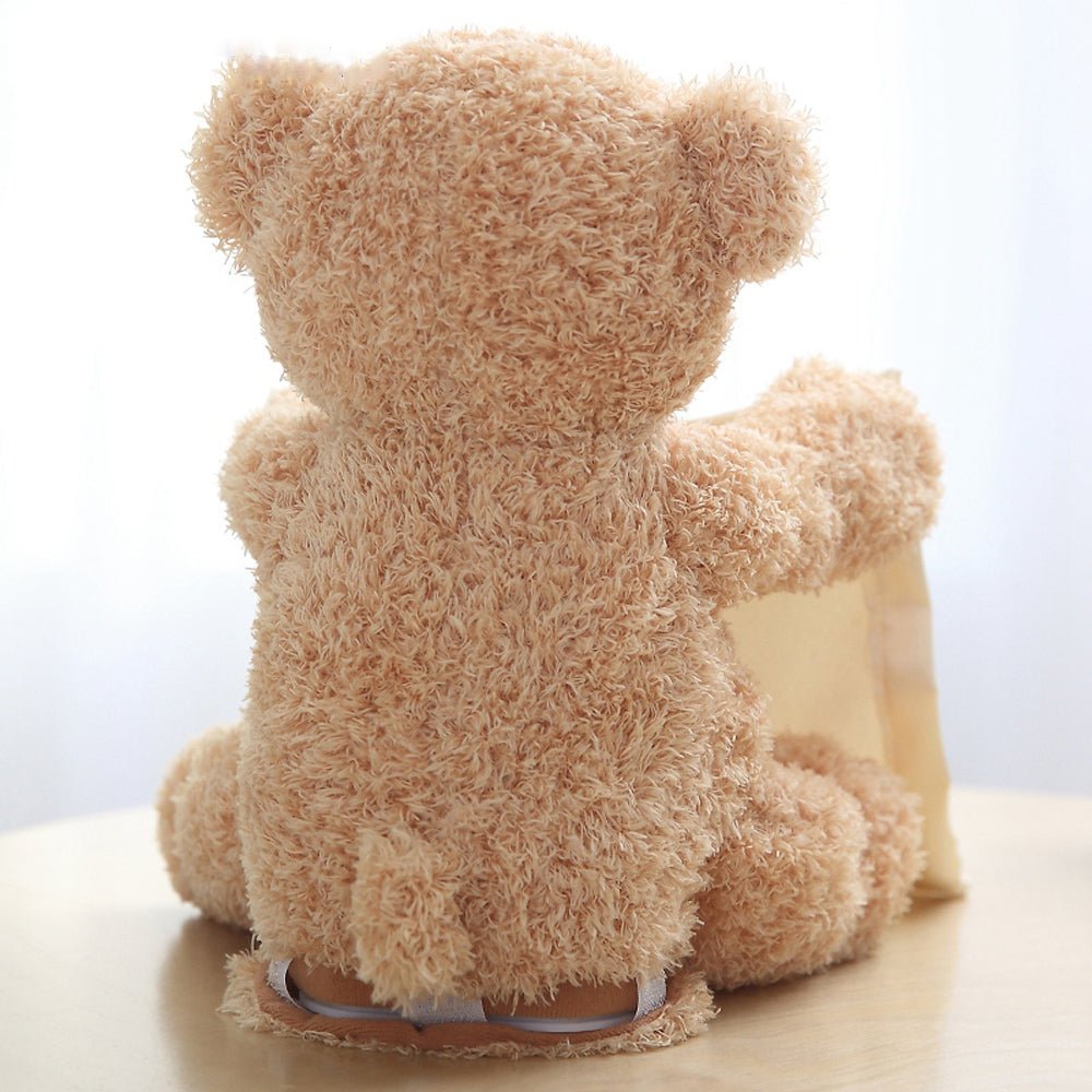 Kuschelbär – Tröstender Kuschelfreund mit Komforttuch für Kinder