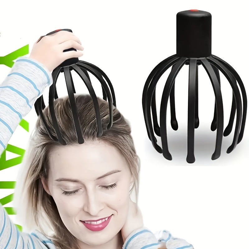Elektrische Octopus Kopfhautmassager – USB Aufladbar und Kompakt